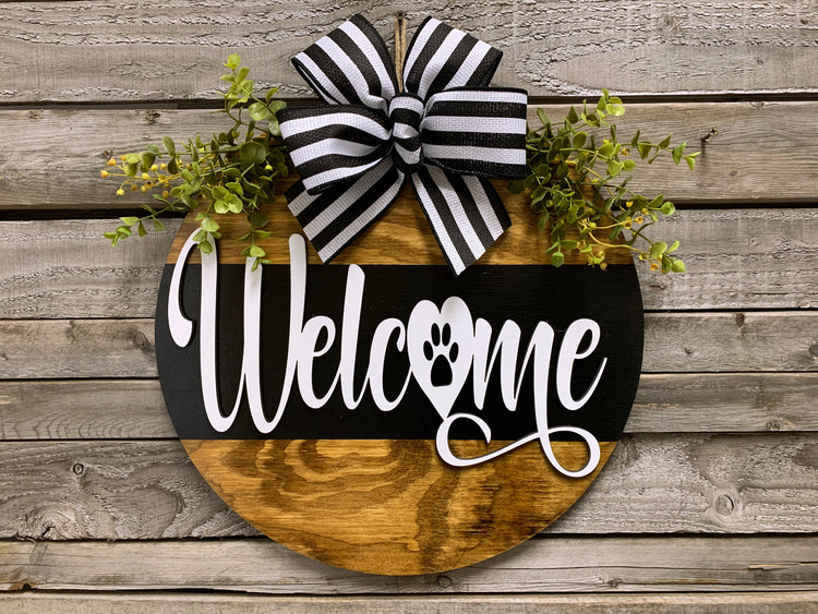 Door hanger signs